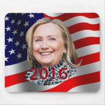 Hillary Clinton 2016 Mouse Pad