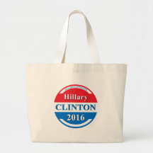 Hillary Clinton for President 2016 Canvas Bag
