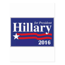Hillary Clinton for President 2016 Postcards