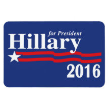 Hillary Clinton For President 2016 Premium Magnet