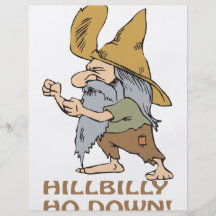 HillBilly Ho Down Personalised Flyer