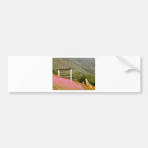 Hillside Flowers Bumper Sticker