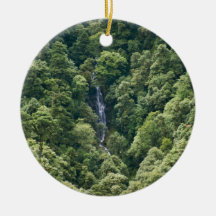 Himalaya forest in the Mangdue valley, Bhutan Christmas Tree Ornament