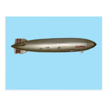 Hindenburg Post Card