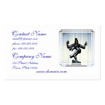 Hindu Shiva Business Card 