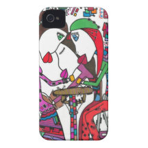 hip friends on iphone case iPhone 4 Case-Mate case