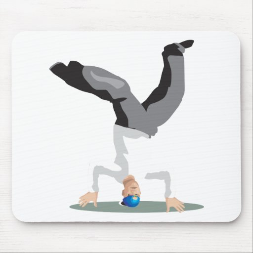 Hip Hop Dancer Mouse Mat