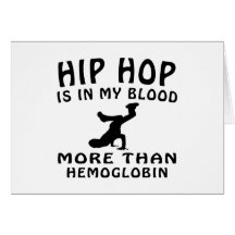 Hip Hop Design Card