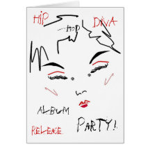 Hip-Hop Diva Album Release Party I Card
