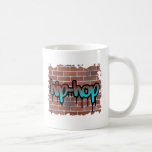 hip hop graffiti  design mug