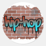 hip hop graffiti  design stickers