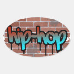 hip hop graffiti  design stickers