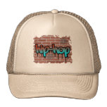 hip hop graffiti  design trucker hat