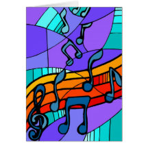 Hip Hop Music Card