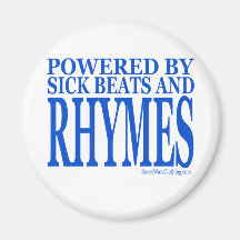 HIP HOP REFRIGERATOR MAGNET