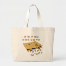 Hip Hop Was Born In The Bronx Canvas Bag