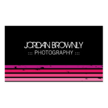 Hip Photographer Business Cards