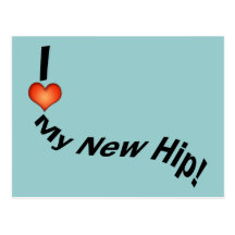Hip Replcement T-shirts | Get Well Gifts Postcard