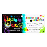 Hip Retro 'N Groovy Party Invitation