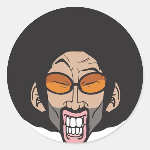 Hiphop Afro man Stickers