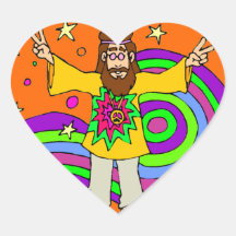 "hippie gifts" "father's day" heart stickers