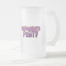 hippie purple heart bachelorette party fun coffee mugs