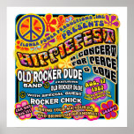 Hippiefest Concert Poster