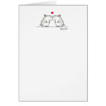 HIPPO ANNIVERSARY CARD