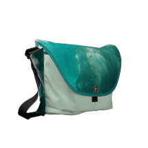 Hippo Under Water Messenger Bag