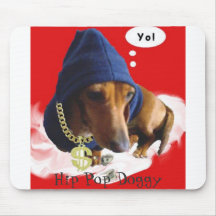 hippopmarron3, Hip Pop Doggy Mousepads