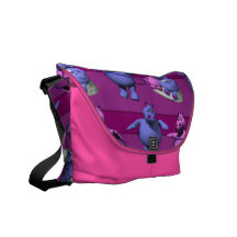 Hippopotamus Courier Bags