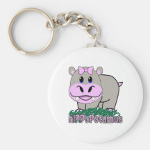 Hippopotamus Keychains