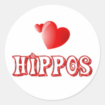 Hippos Stickers