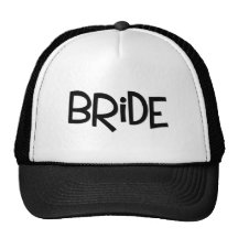 Hipster Bride Trucker Hats