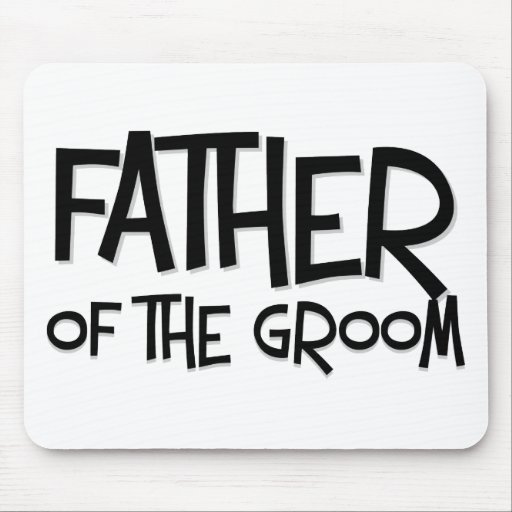 Hipster Father of the Groom Mousepads