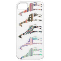 Hipster Giraffe iPhone Case iPhone 5 Case