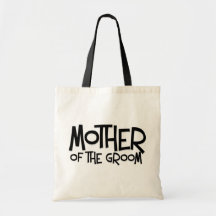 Hipster Mother of the Groom Canvas Bag