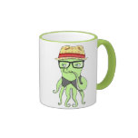 Hipster Octopus Coffee Mug