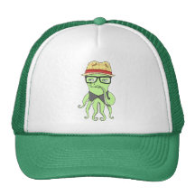 Hipster Octopus Hat