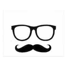Hipster Post Card