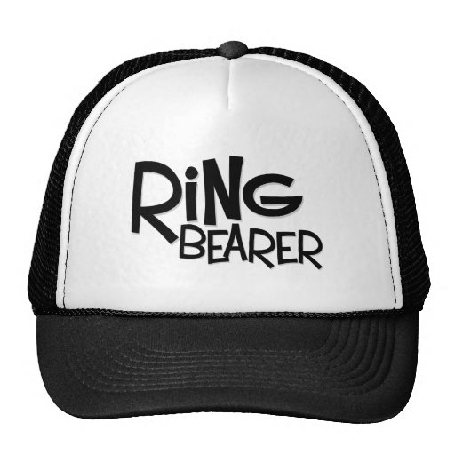 Hipster Ring Bearer Mesh Hat