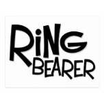 Hipster Ring Bearer Post Card