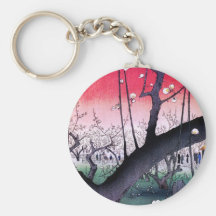 Hiroshige Kameido Key Chains
