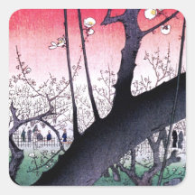 Hiroshige Kameido Sticker