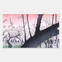 Hiroshige Kameido Sticker