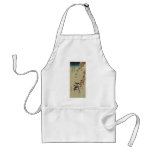 Hiroshige Swallows and Peach Blossoms Apron