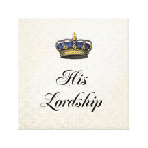 His Lordship Canvas Prints