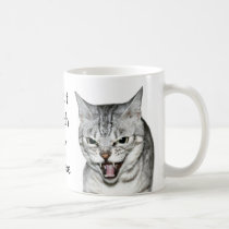 Hissing cat mugs