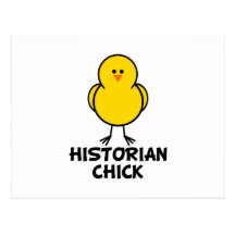 Historian Chick Post Card