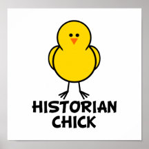 Historian Chick Print